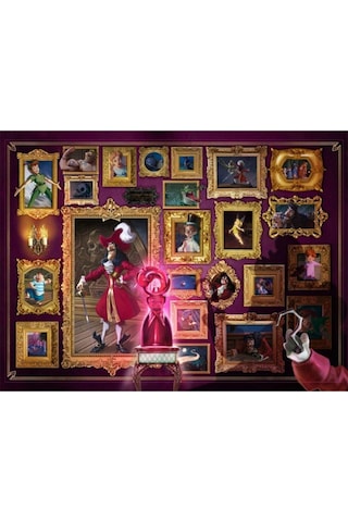Ravensburger 1000 Parça Puzzle WD Villain Kaptan Kanca 150229