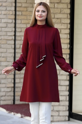 Esilanur Işıl Tesettür Tunik Bordo Esilanur Işıl Tesettür Tunik Bordo