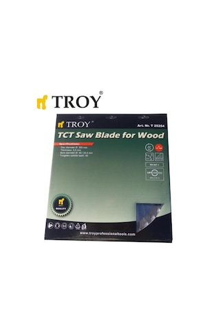 Troy 25254 Ahşap Dairesel Testere Bıçağı Ø305mm X 40t