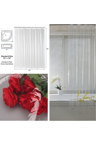 Maiyame 180x180cm Peva Su Geçirmez Banyo Perdeği - Manyetik Tabanlı, Kuru Ve Temiz Banyo İçin, Dayanıklı Ve Ekolojik Materyal Diğer