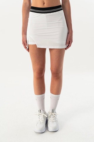 Maraton Slimfit Kadın Beyaz- Etek Beyaz-