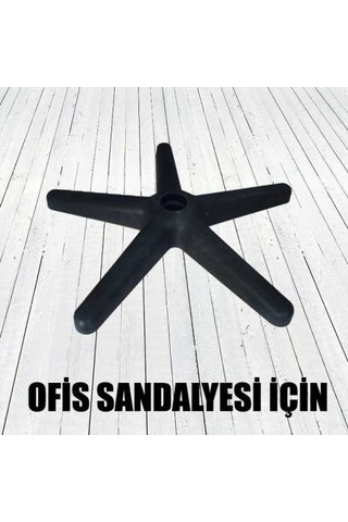 Ofis Koltuğu Yıldız Ayak Plastik Mobilya Ayağı