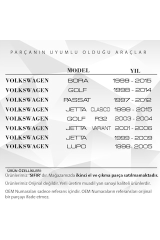 Volkswagen, Seat, Skoda Audi Için Kapı Döşeme Klipsi-10 Adet