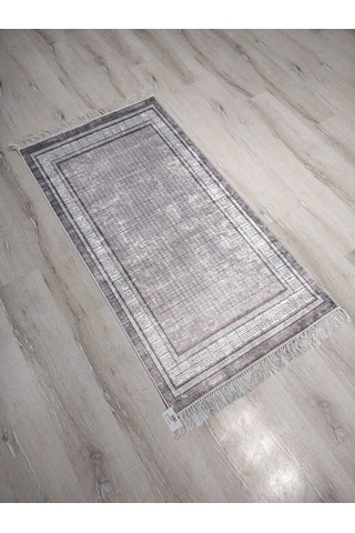Yamalı Home Style Vizon Deri Taban Nv9728-80X150 Vizon