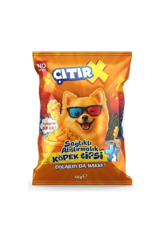 Çıtır X Köpek Cipsi Kuzu Etli Köpek Ödülü 40gr