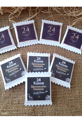 Farklı Market 24 Kasım Öğretmenler Günü Özel Kesim Hediyelik Çikolatalar 20 Adet