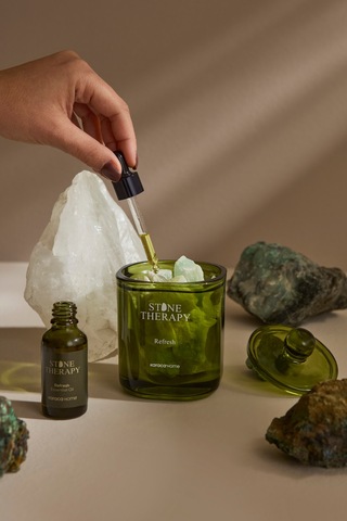 Karaca Home Stone Theraphy Kristal Koku Taşı Seti Refresh Turunçgil