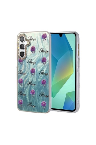 Samsung Galaxy A55 5g Uyumlu Kılıf Blade Aynalı Desenli Kapak - Desen 9