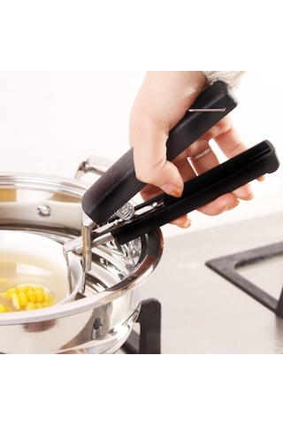 Sones Ev Kamp Yürüyüş Anti-sıcak Anti-haşlanma Pot Kase Tava Kase Tutucu Tencere Pişirme Piknik Kol Tutucu Taşıyıcı Kolu Klip Kelepçe Çok Renkli