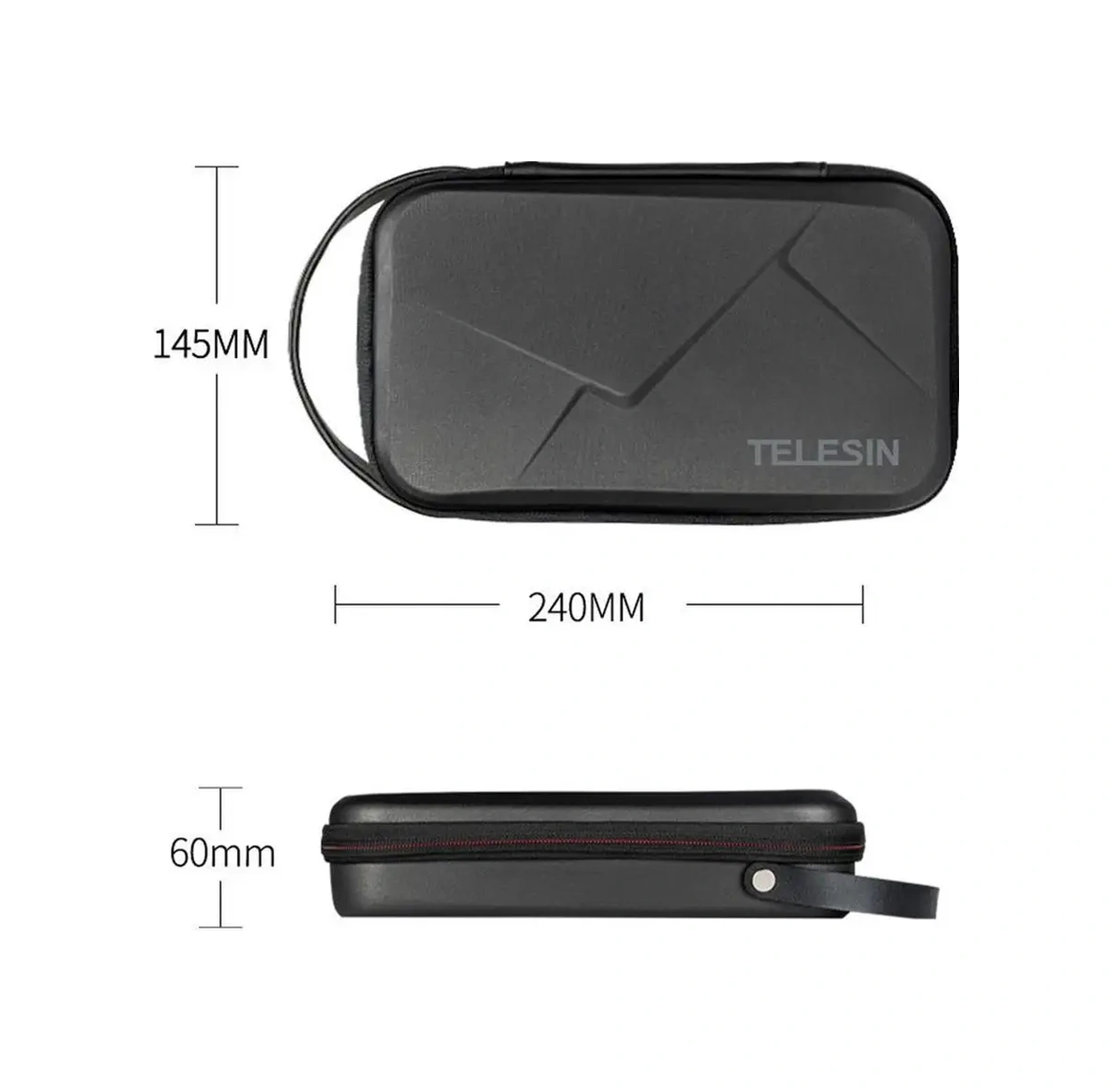 Telesin Gopro Sjcam Eken Aksesuarları İçin Koruyucu Taşıma Çantası 114524732