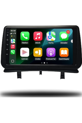 Caros Renault Clio 3 2005-2011 Android Multimedya 4gb Ram 32gb Hafıza 10"