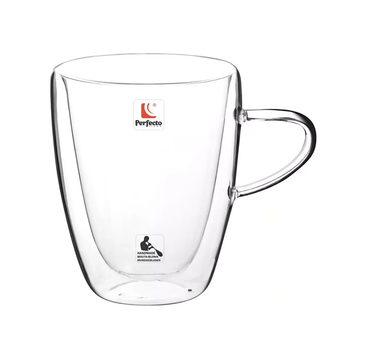 Perfecto Lınea Kahve Ve Çay İçin Çift Tabanlı Cam Kupa 280 Ml 197210974 Beyaz
