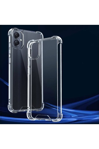 Zore Galaxy Uyumlu A05 Kılıf Nitro Anti Shock Silikon - Renksiz Renksiz