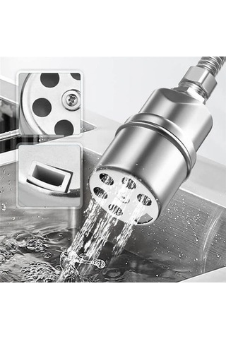 Tongxida Bosphorusboutique Vana Tam Şamandıra Paslanmaz Otomatik Küresel Kontrolör Gümüş Çelik B 304 Lb Çok Renkli/ Çok Renkli