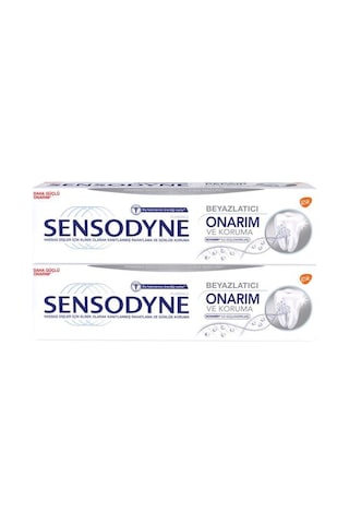 Sensodyne Onarım ve Koruma Beyazlatıcı Diş Macunu 2 x 75 ML
