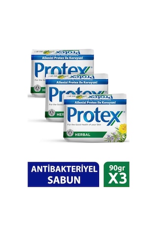Protex Bitki Özlü Koruma Hijyenik Sabun 3 x 90 G Protex Bitki Özlü Koruma Hijyenik Sabun 3 x 90 G
