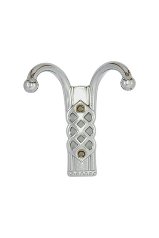 Portmanto Askı Motif Krom - 5 Adet