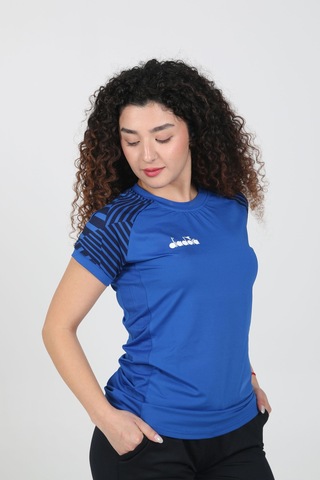 Diadora Bahia Kadın Tişört Saks Lacivert