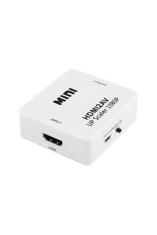 Alfais 4552 Hdmi To Av Rca Tos Çevirici Dönüştürücü Adaptör