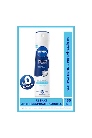 Nivea Deodorant Sprey Derma Kontrol Tahriş Karşıtı Kadın 150 Ml Nivea Deodorant Sprey Derma Kontrol Tahriş Karşıtı Kadın 150 Ml