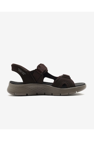 Skechers Go Walk Flex Sandal - Easy Entry Erkek Kahverengi Sandalet 229210 Brn Kahverengi