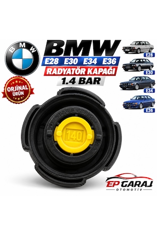 Bmw E28 E30 E34 E36 Radyatör Kapağı 1.4 Bar