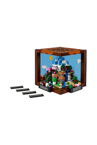 LEGO® Minecraft® Eşya Yapma Masası 21265 - Yetişkinler için Koleksiyonluk Yaratıcı Model Yapım Seti (1195 Parça)