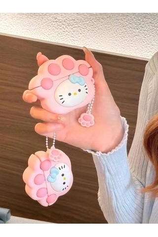 Case House Airpods Uyumlu 1 Veya 2 İçin Kılıf, Airpods Uyumlu 2 Hello Kitty 375352654 Pembe