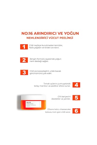 Sinoz No:16 Yoğun Nemlendirici, Besleyici Ve Arındırıcı Vücut Peelingi 300 Gr. Sku: Smg8690010457363