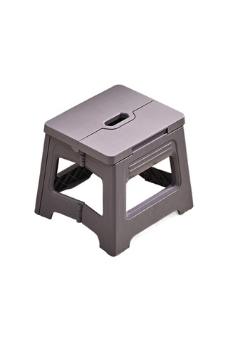 Crosswing Plastik Katlanır Küçük Tabure-mor Mor