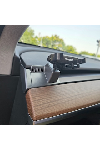 Tesla Model Y 2021-2024 Uyumlu Araca Özel İthal Telefon Tutucu