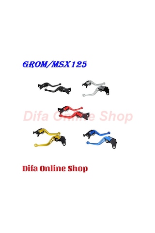 GROM/MSX125 Manet Ayarlı CNC Spor 2014-2023 Mavi