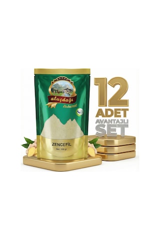 Aluçdağı Zencefil 12x100 Gr