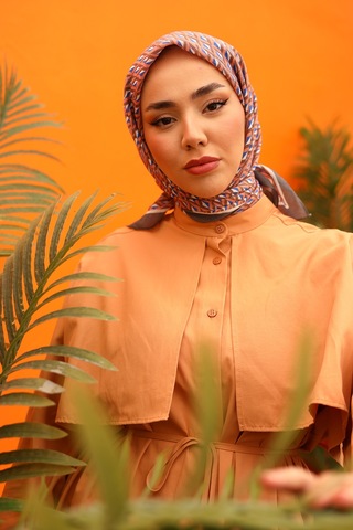 Silk Home Olinda Eşarp 48002-05 Füme