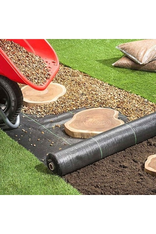 Taban Örtüsü 3X5 M Jüt Yer Örtüsü Malç Taş Toprak Altı Örtüsü