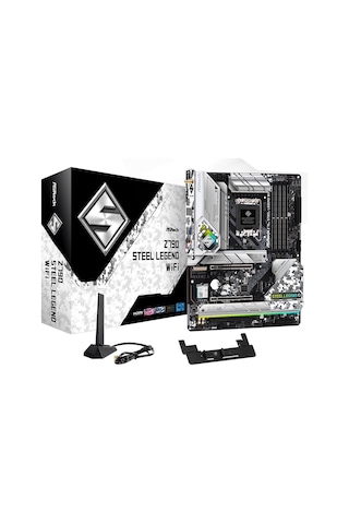 Asrock Z790 Steel Legend Wıfı 7200mhz Oc Ddr5 Soket 1700 M.2 Hdmı Dp Atx Anakart Z790 Stl Lg Wf