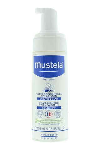 Mustela Yeni Doğan Konak Önleyici Köpük Bebek Şampuanı 2 x 150 ML