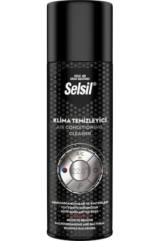 Selsil Oto İç Bakım Seti 4 Parça Klima-torpido-kemer-silikon Spreyi
