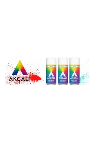 Akçalı Sprey Boya 400Ml 2 Adet