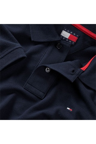 Tommy Hilfiger Tjm Reg Ess Polo Ext Erkek Mavi T-shirt - Dm0dm22711