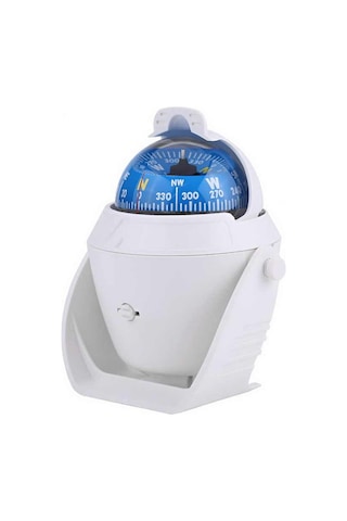 Marin Beyaz Işıklı Pusula 12v Tekne Yat Navigasyon