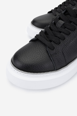 Valmenti Kadın Hakiki Deri Siyah Floter Sneakers & Spor Ayakkabı 1115 8026 Bn Ayk Y25 Sıyah Fltr Siyah