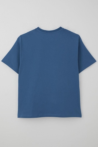 Breeze Erkek Çocuk Tişört Yazı Baskılı 8-12 Yaş, İndigo Indigo