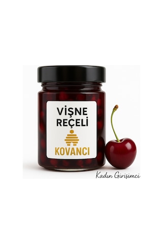 Vişne Reçeli 400 G-katkısız,iri Taneli,geleneksel Lezzet