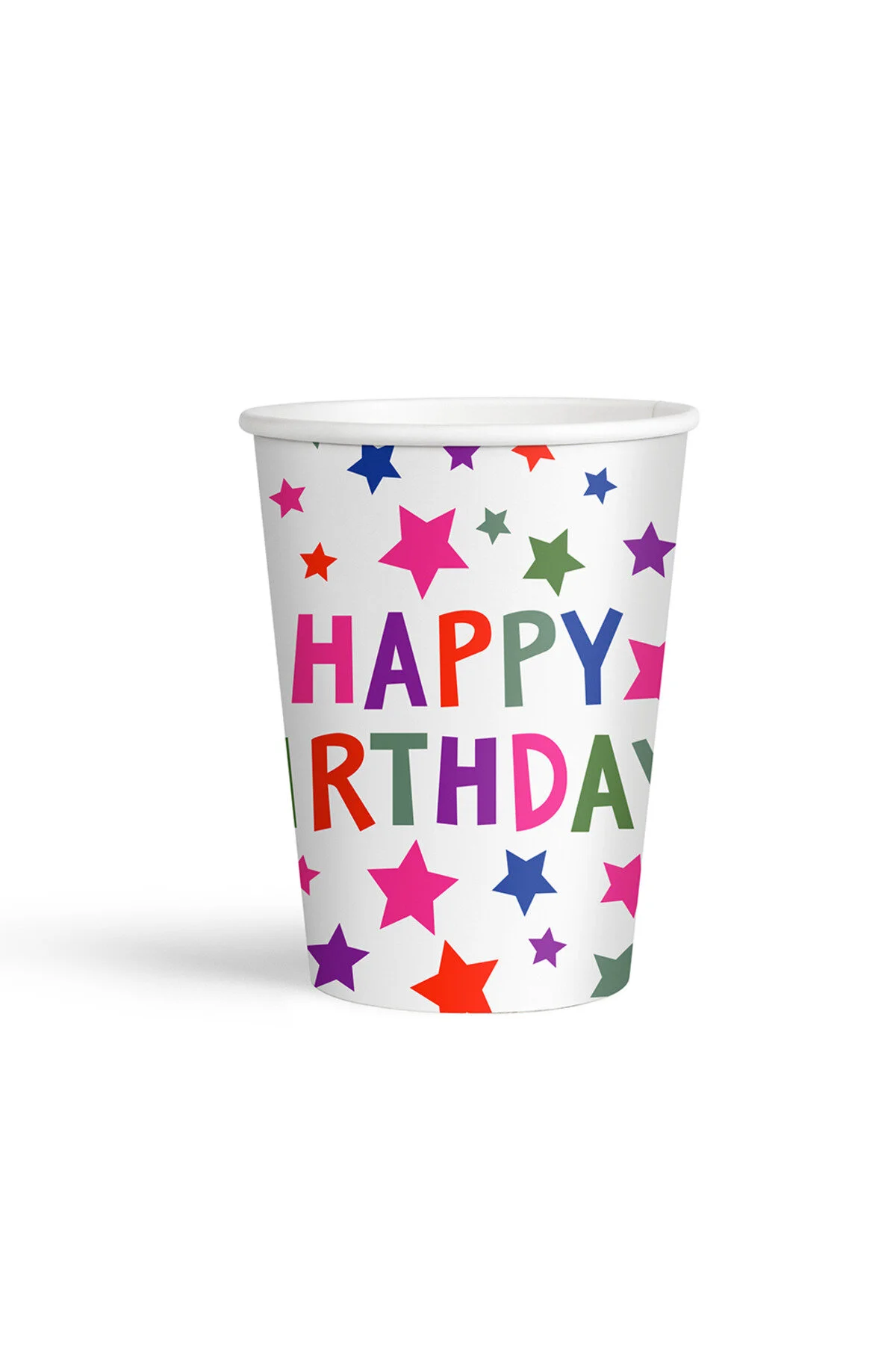 Happy Brithday 16 Kişilik 96 Parça Kullan At Set Karton Tabak-karton Bardak-kağıt Peçete-plastik Çatal-bıçak 1