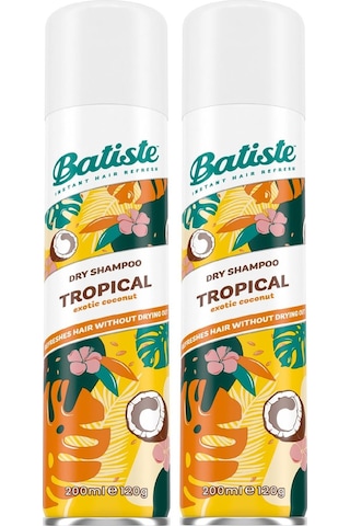 Batiste Tropical Kuru Şampuan 2 x 200 ML