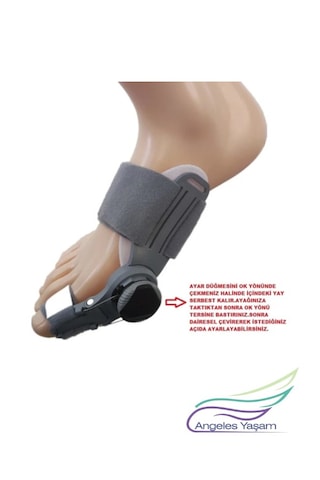 Angeles Yaşam Hallux Valgus Gece Ateli Ayarlı