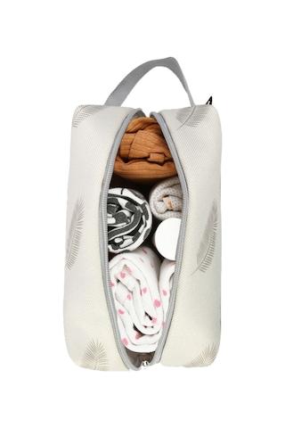 Kirli Temiz Islak Organizer Çantası Melis Bebek Çocuk Kıyafet Çamaşır Anne Makyaj Alezli Çanta