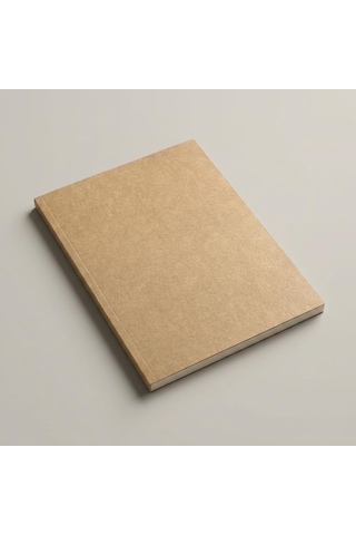 Amerikan Ciltli, A6 Noktalı Defter, 64 Yaprak, 110 Gr. Ivory Kağıt, Ofis İçin İdeal, Plan A6 Kraft Kapak Genel