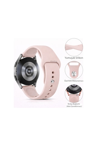 Huawei Watch Gt3 42mm / Gt2 42mm Uyumlu Yumuşak Soft Yüksek Kalite Spor Silikon Kordon